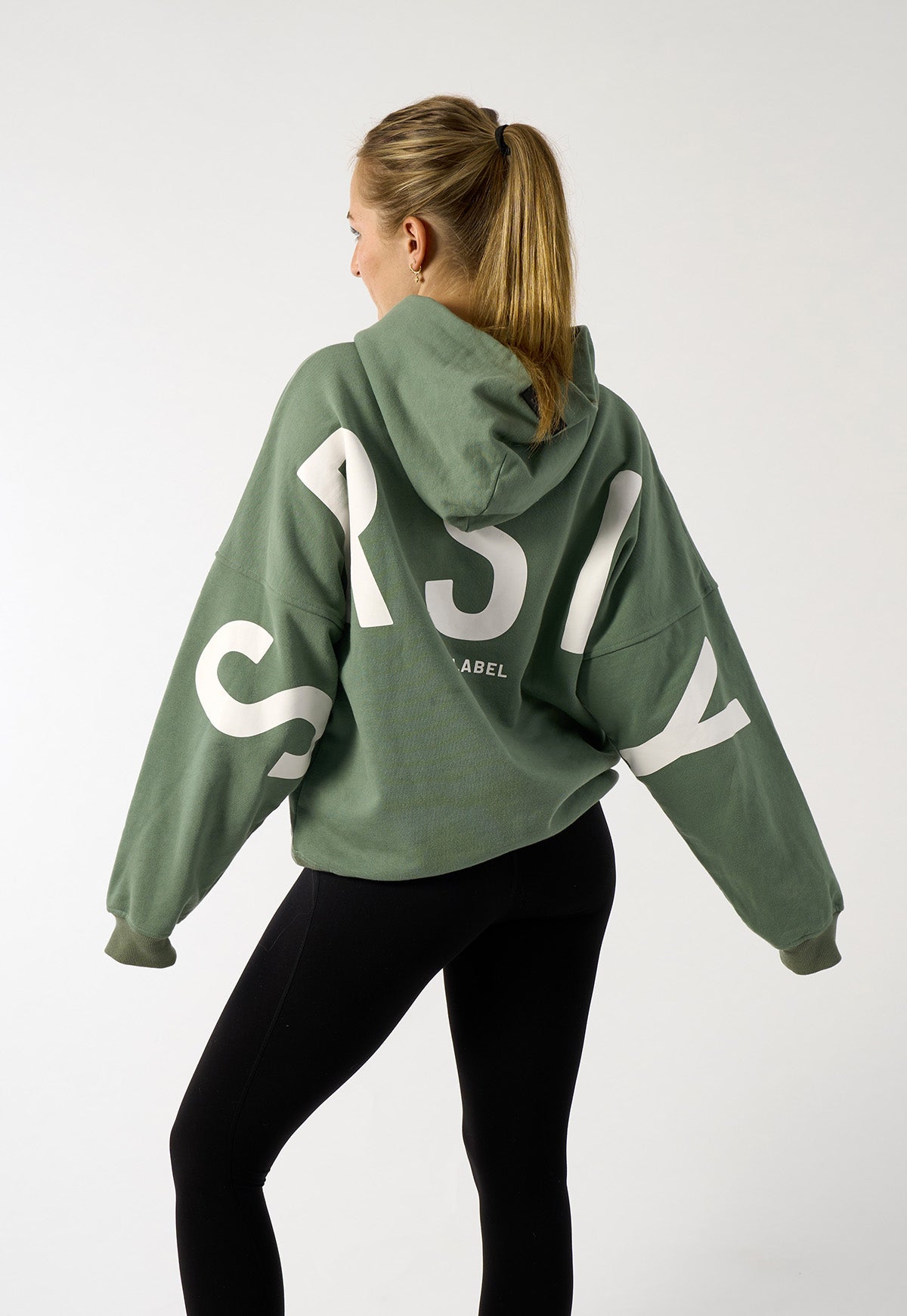 womens-oversize-signature-hoodie-in-green-with-block-print-logo-08